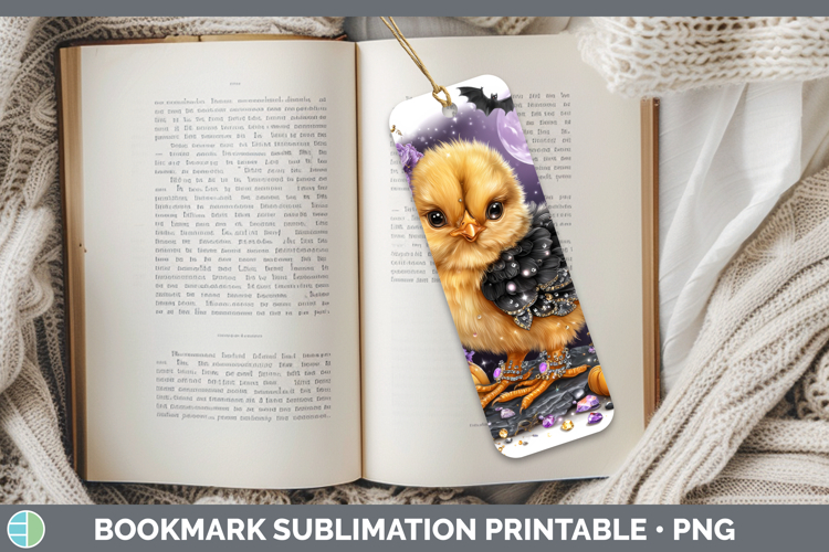 Printable Halloween Bookmark Image 3
