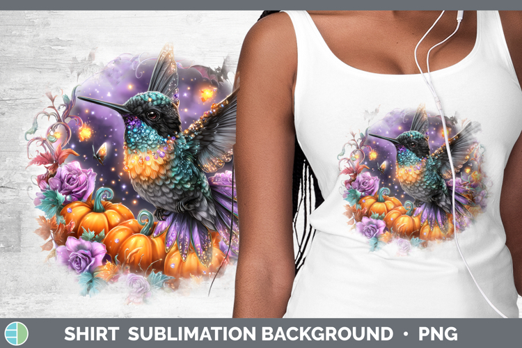 Best Sellers 01 Cute Halloween Hummingbird Shirt Sublimation