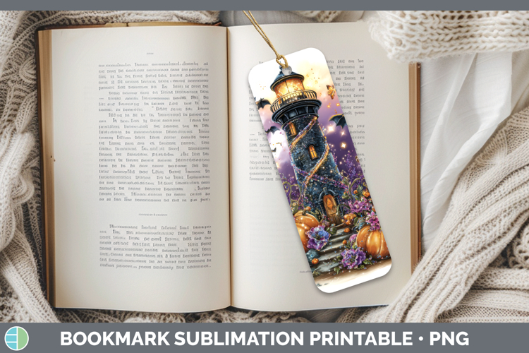 Printable Halloween Bookmark Image 7
