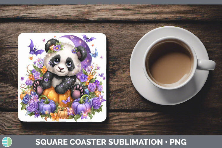 GorgeousBest Sellers 01 Cute Halloween Square Coaster design.