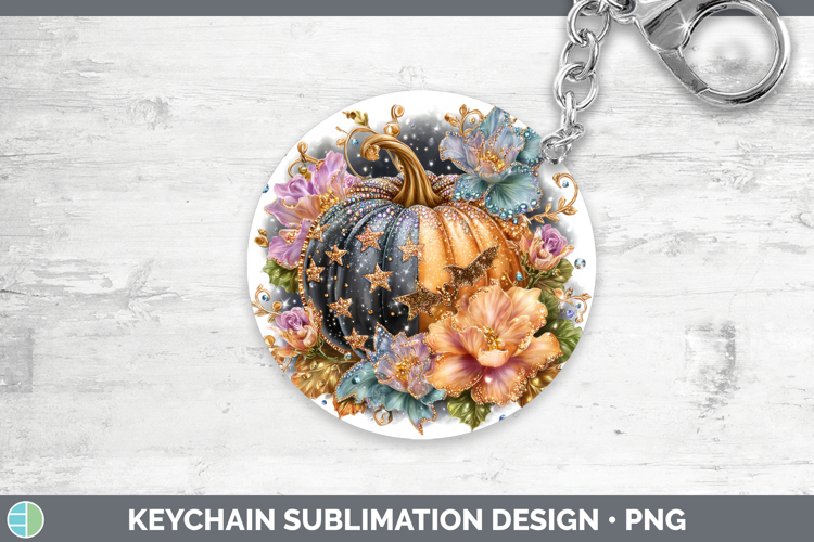 Best Sellers 01 Cute Halloween USA Flag Keychain Sublimation