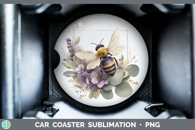 Car Coaster Sublimation Designs Image 2