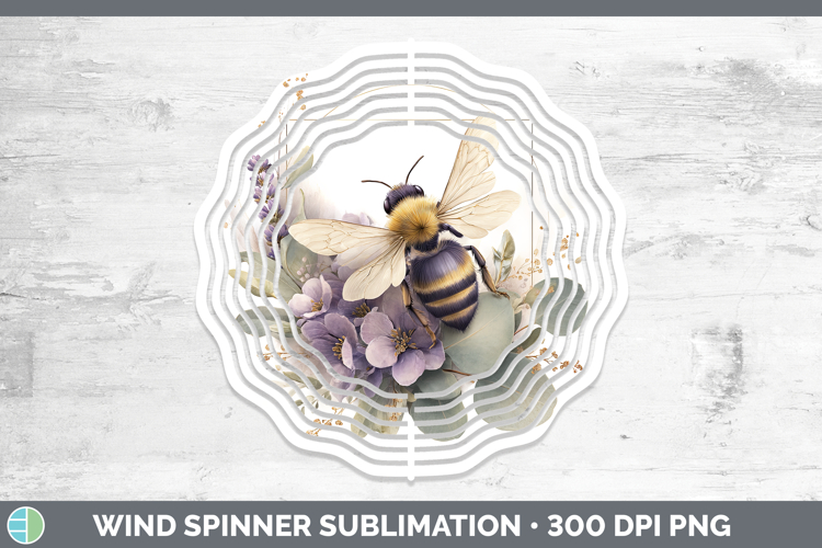 Bee Best Sellers 01 Lavender and Eucalyptus Wind Spinner Sub