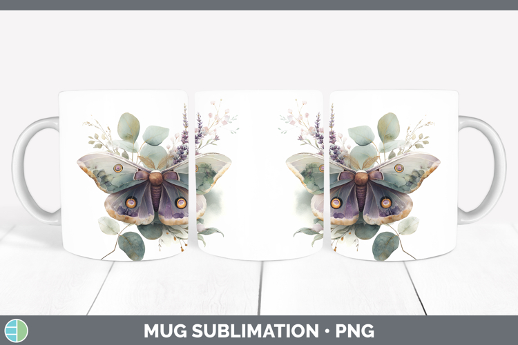 Butterfly Best Sellers 01 Lavender and Eucalyptus Mug Wrap S