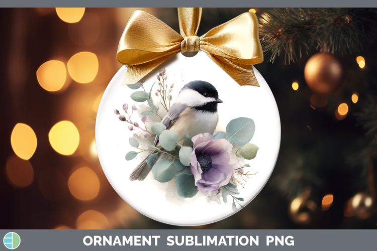 Chickadee Best Sellers 01 Lavender and Eucalyptus Ornament S