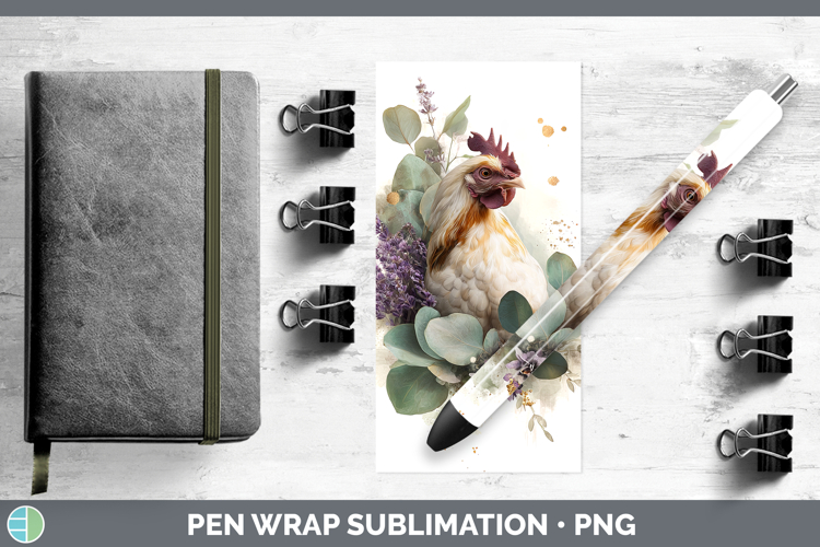 Chicken Best Sellers 01 Lavender and Eucalyptus Pen Wrap Sub