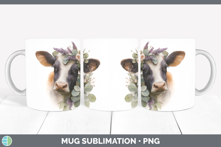 Cow Sublimation Designs Image 19
