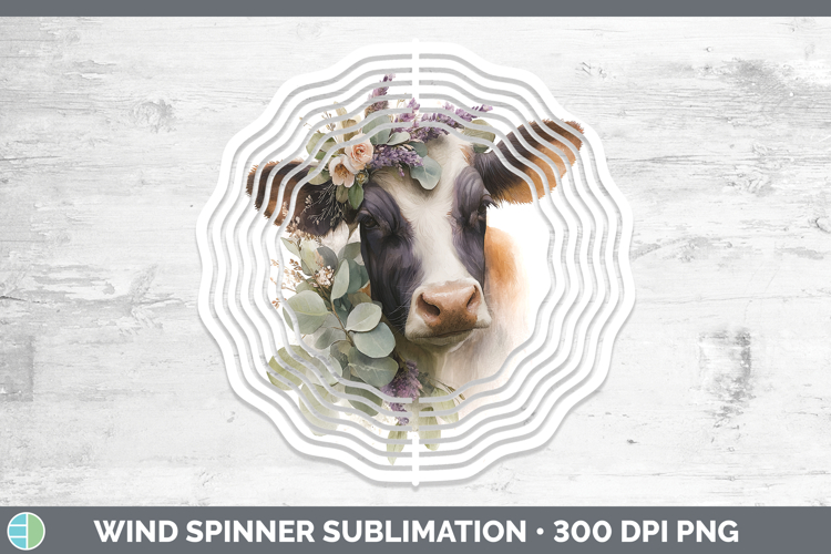 Cow Best Sellers 01 Lavender and Eucalyptus Wind Spinner Sub