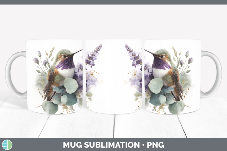 Hummingbird Best Sellers 01 Lavender and Eucalyptus Mug Wrap