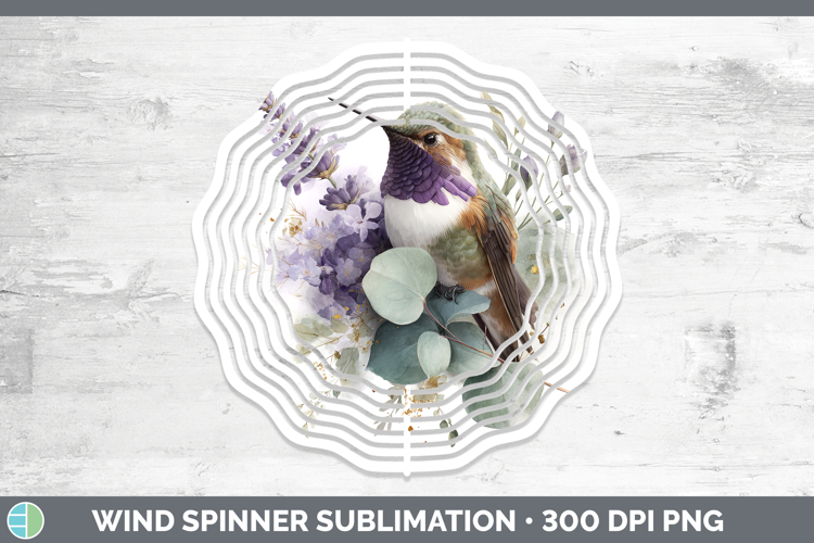 Hummingbird Best Sellers 01 Lavender and Eucalyptus Wind Spi