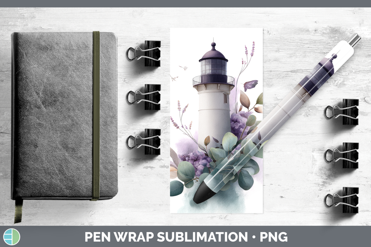 Lighthouse Best Sellers 01 Lavender and Eucalyptus Pen Wrap