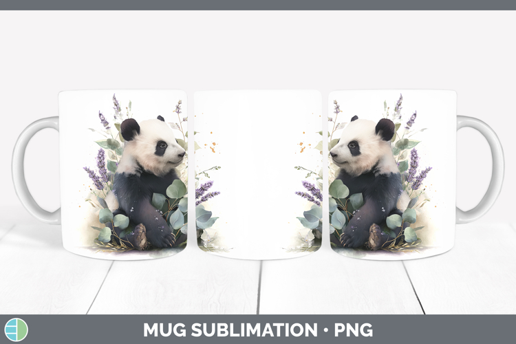 Panda Best Sellers 01 Lavender and Eucalyptus Mug Wrap Subli