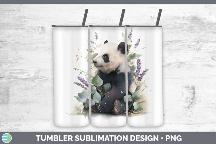 Panda Best Sellers 01 Lavender and Eucalyptus Tumbler Sublim