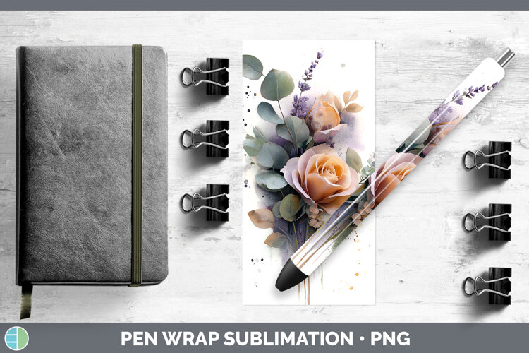 GorgeousBest Sellers 01 Lavender and Eucalyptus Pen Wrap design.