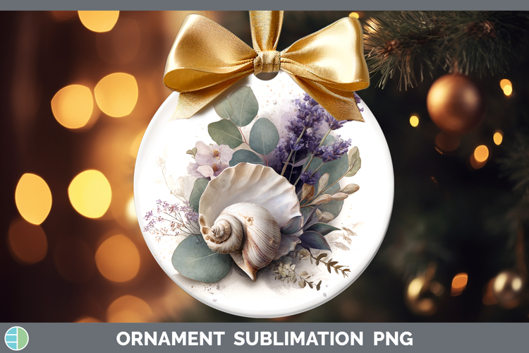 Seashell Best Sellers 01 Lavender and Eucalyptus Ornament Su