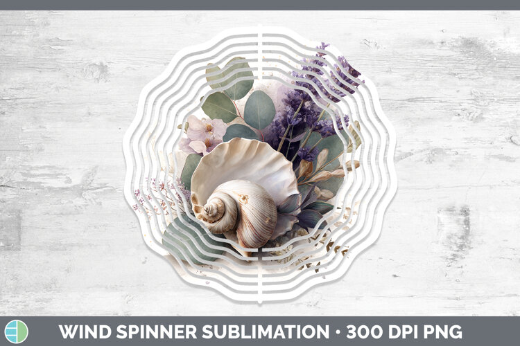 GorgeousBest Sellers 01 Lavender and Eucalyptus Wind Spinner design.
