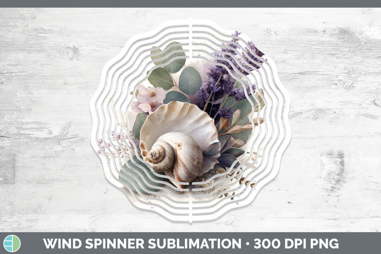 Seashell Best Sellers 01 Lavender and Eucalyptus Wind Spinne