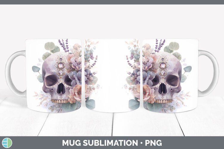 GorgeousBest Sellers 01 Lavender and Eucalyptus Mug Wrap design.