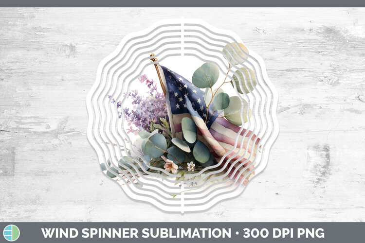 GorgeousBest Sellers 01 Lavender and Eucalyptus Wind Spinner design.
