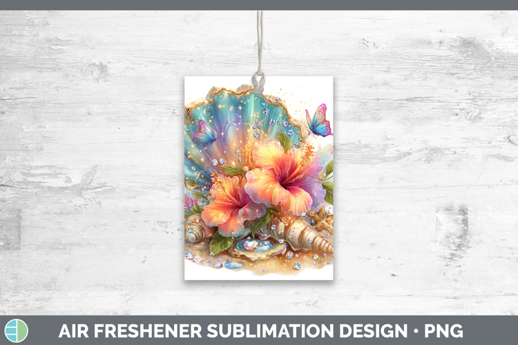 Best Sellers 01 Rainbow Summer Seashell Air Freshener Sublim