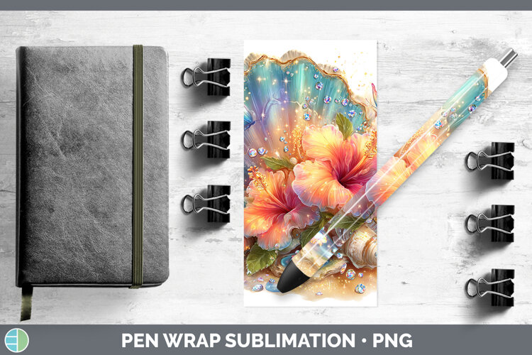 GorgeousBest Sellers 01 Rainbow Summer Pen Wrap design.