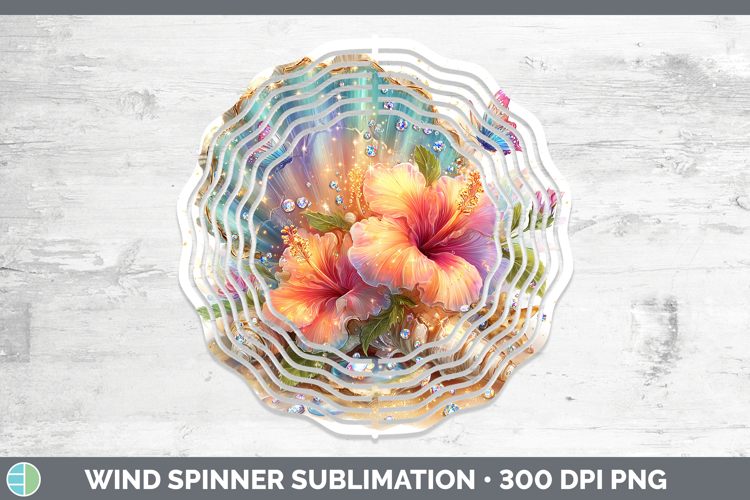 Best Sellers 01 Rainbow Summer Seashell Wind Spinner Sublima