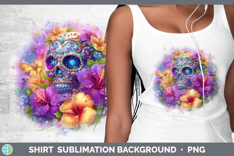 Sugar Skull Clipart Image 5