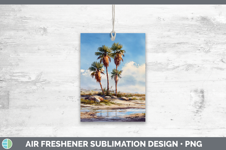 Beach Best Sellers 01 Sunset Air Freshener Sublimation Desig