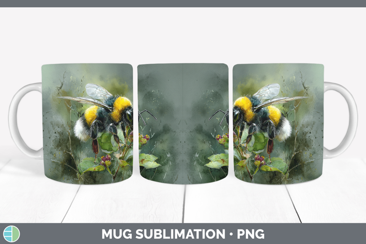 Bee Best Sellers 01 Sunset Mug Wrap Sublimation Design