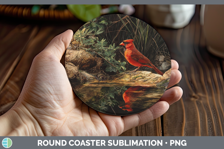 Cardinal Best Sellers 01 Sunset Round Coaster Sublimation De