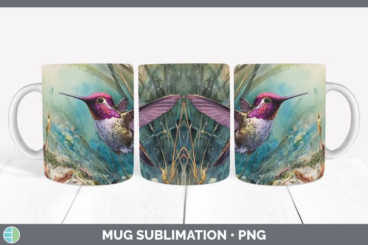 Hummingbird Best Sellers 01 Sunset Mug Wrap Sublimation Desi