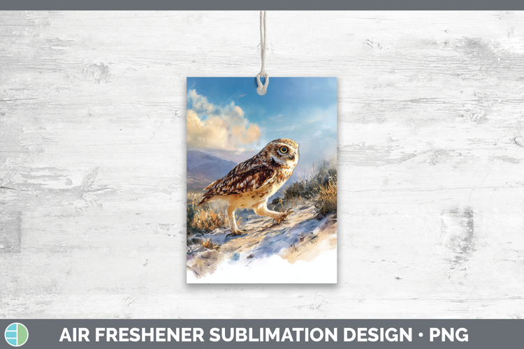 Owl Best Sellers 01 Sunset Air Freshener Sublimation Design