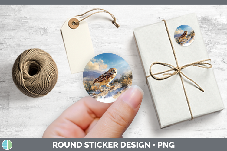 Owl Best Sellers 01 Sunset Stickers Design