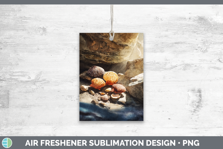 Seashell Best Sellers 01 Sunset Air Freshener Sublimation De