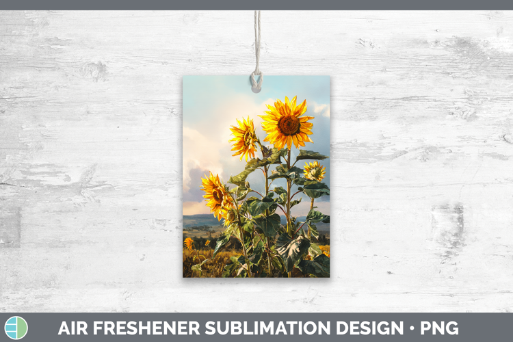 Sunflower Best Sellers 01 Sunset Air Freshener Sublimation D