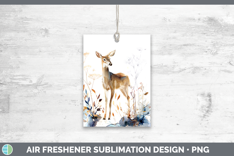 Deer Best Sellers 02 Alcohol Ink Air Freshener Sublimation D