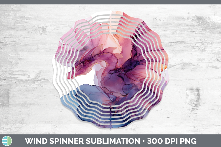 Dragon Best Sellers 02 Alcohol Ink Wind Spinner Sublimation