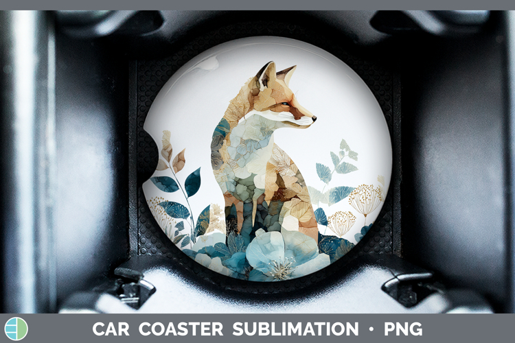 Car Coaster Sublimation Designs Image 3