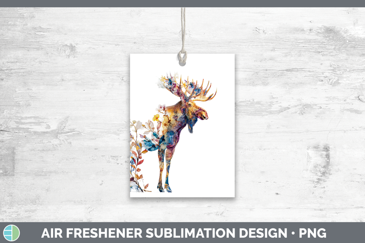 Moose Best Sellers 02 Alcohol Ink Air Freshener Sublimation