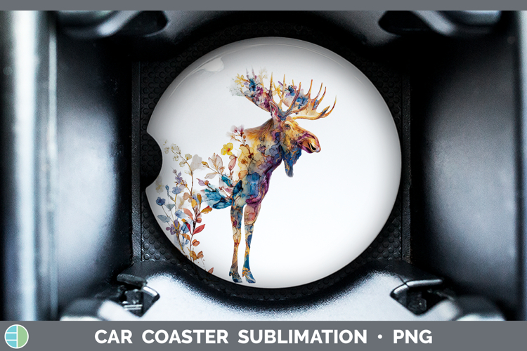 Car Coaster Sublimation Designs Image 4