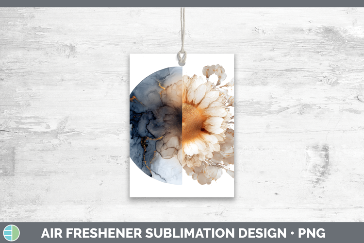 Sun and Moon Best Sellers 02 Alcohol Ink Air Freshener Subli