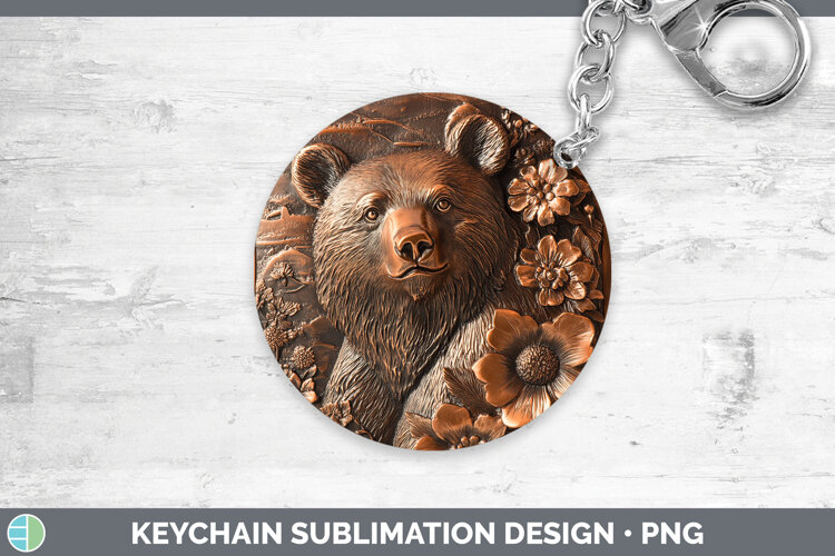 GorgeousBest Sellers 02 Copper Relief Keychain design.