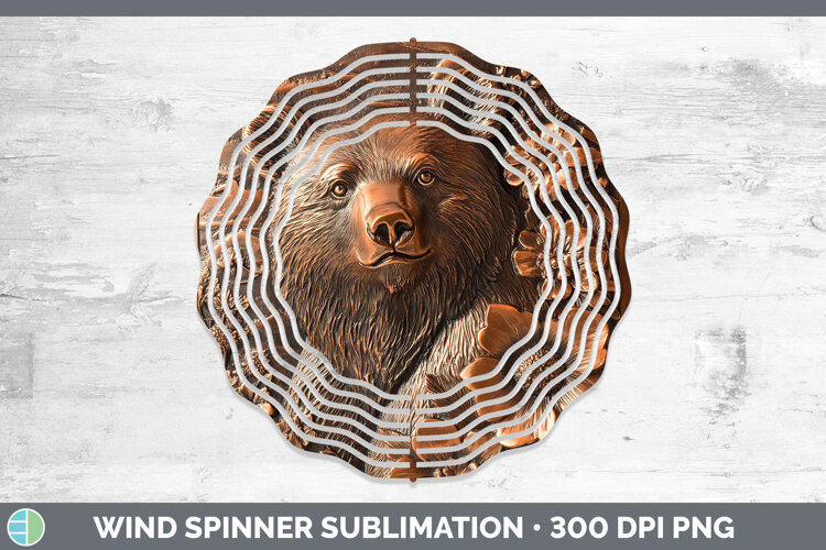 GorgeousBest Sellers 02 Copper Relief Wind Spinner design.