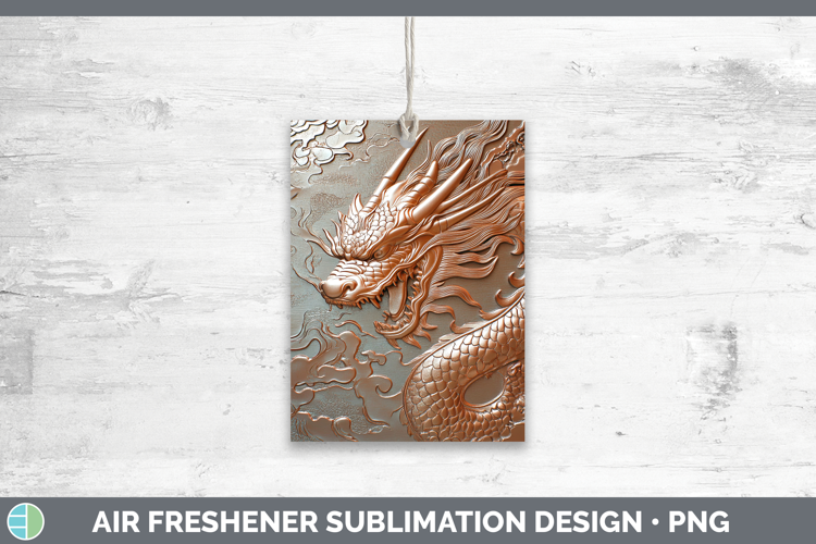 Best Sellers 02 Copper Relief Dragon Air Freshener Sublimati