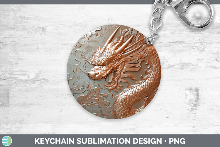 GorgeousBest Sellers 02 Copper Relief Keychain design.