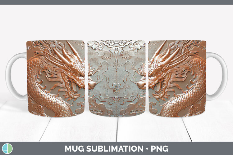 GorgeousBest Sellers 02 Copper Relief Mug Wrap design.
