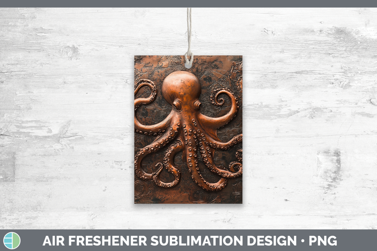 Best Sellers 02 Copper Relief Octopus Air Freshener Sublimat