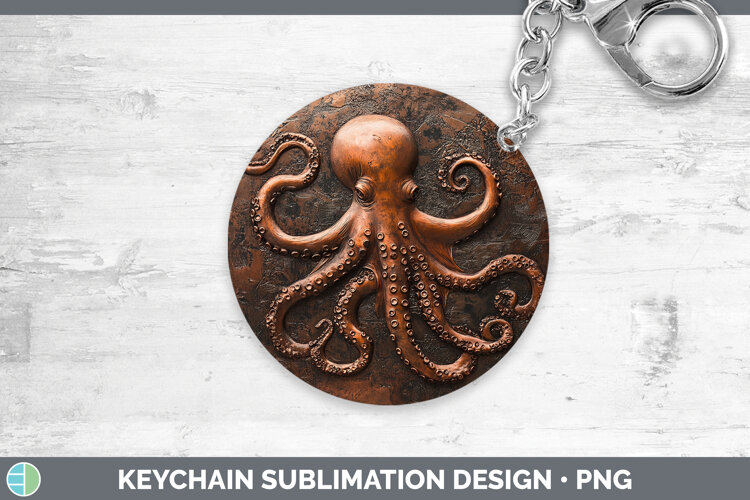 GorgeousBest Sellers 02 Copper Relief Keychain design.