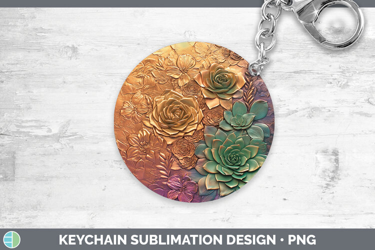 GorgeousBest Sellers 02 Copper Relief Keychain design.
