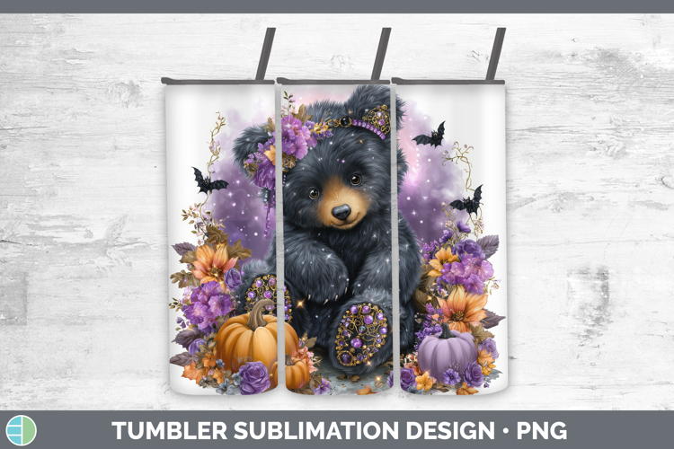 Best Sellers 02 Cute Halloween Bear Tumbler Sublimation 20 o